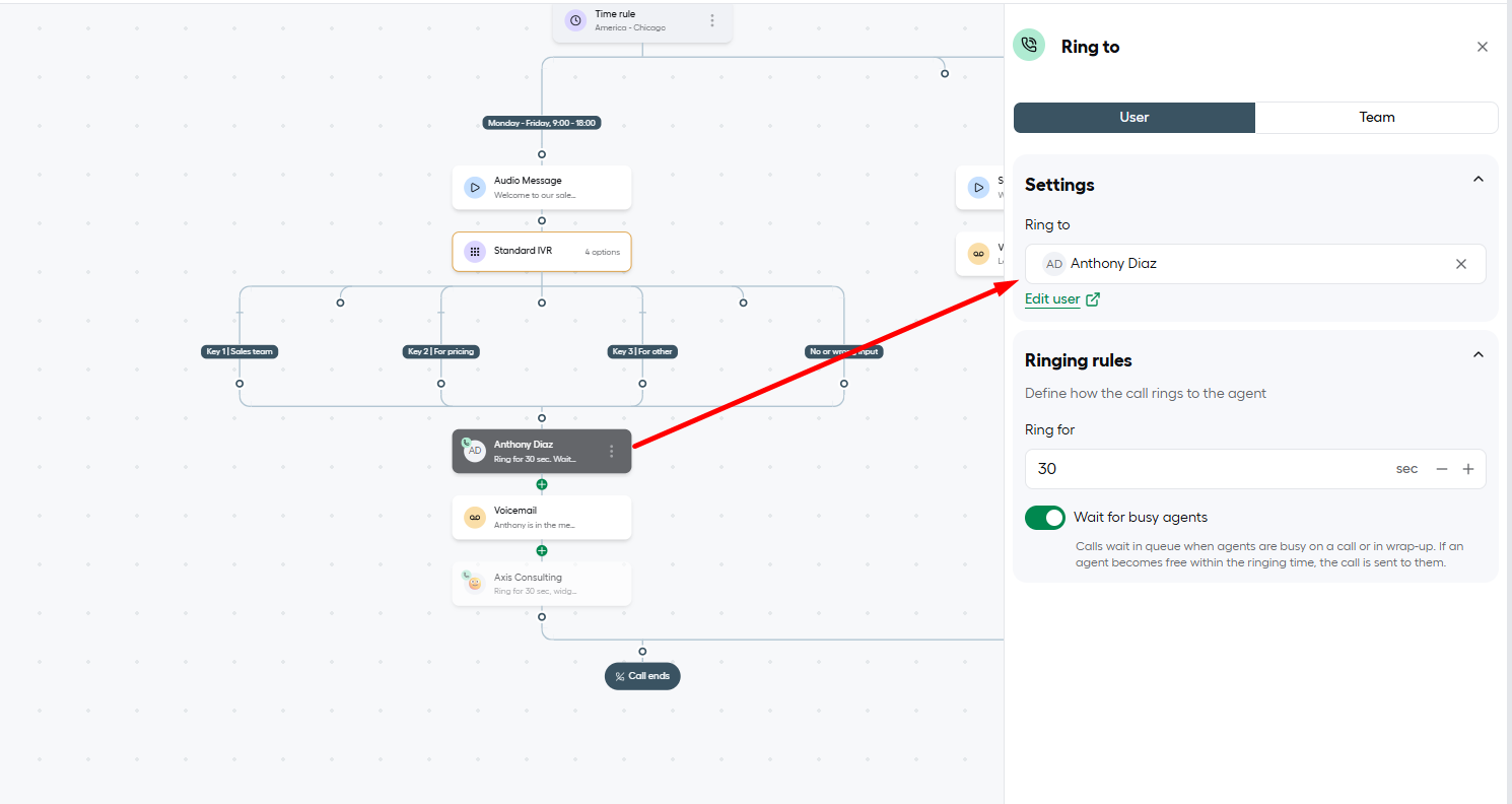 aircall call routing smatflow call routing setup